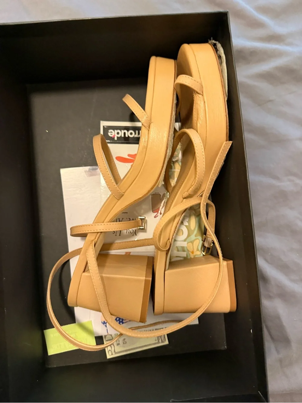 Larroude elegant nude